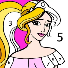 Princess Cocoring By Number